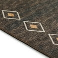 thumbnail image 6 of Yuma Indoor/Outdoor Brown Southwest 1'8" x 2'6" Non-Skid Accent Rug, 6 of 8