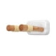 thumbnail image 4 of Soporte de pared para guitarra, gancho de madera para ukelele de estudio blanco, 4 of 9
