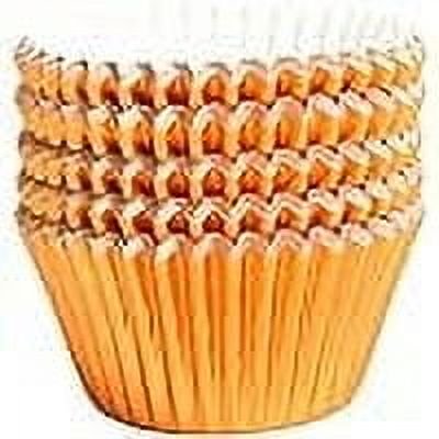 HLONK Gold Foil Muffin Cupcake Liners/Baking Cups Size 100-Count