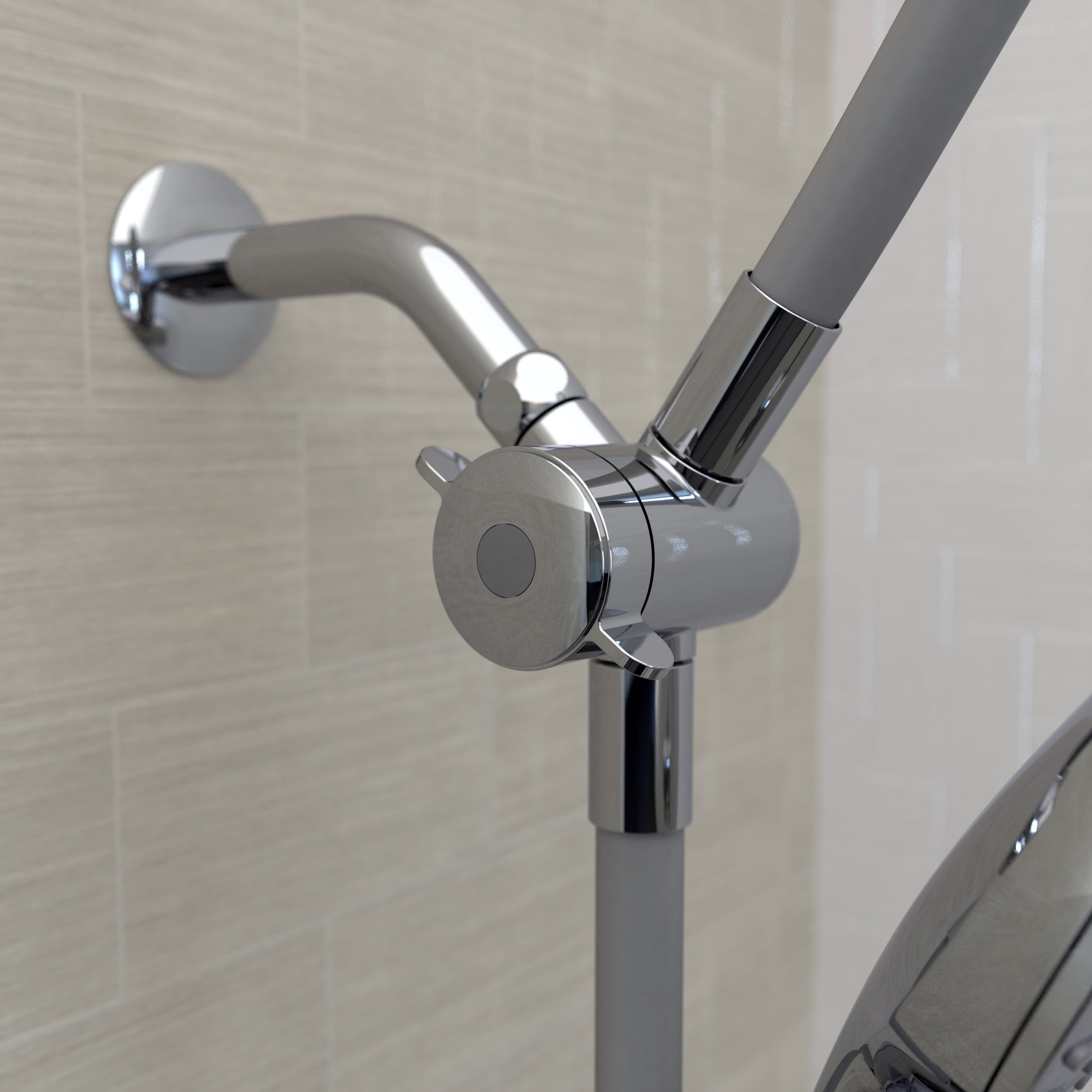 Belanger SYM022CP Retrofit Shower Head and Hand Shower System, Polished Chrome