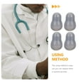 thumbnail image 3 of 4pcs Stethoscope Earplugs Stethoscope Earbuds Stethoscope Ear Tips for Replacement, 3 of 6