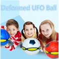thumbnail image 2 of UFO Magic Ball, Portable Flying Toys Creative Fly Saucer Stomp Magic Balls, Decompression Flying Flat Disc Balls Toy for Outdoor Sports Gift (Football Blue), 2 of 13