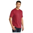 thumbnail image 4 of Port & Company Men's Core Blend Classic Pocket T-Shirt Red 3X-Large, 4 of 4