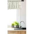 thumbnail image 3 of Ambesonne Airplane Print Window Valance, Minimal Silhouettes, 54" X 18", Cream Grey, 3 of 3