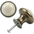 thumbnail image 2 of 10pcs Cramique Tiroir De Porte Poigne, 37mm Rond Boutons De Tiroir, Vintage Bouton De Meubles, Boutons De Porte, Poignes De Meuble Pour Placard Ar, 2 of 5