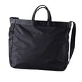 thumbnail image 4 of Bolsa deportiva de gimnasio con correa de hombro ajustable, bolsa de fin de semana, bolsa de viaje ligera Negro L, 4 of 9