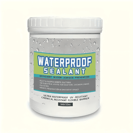 1kg/32oz Transparent Sealant,Waterproof Adhesives, Liquid Waterproof Sealants, Roof Waterproof Sealants, Invisible Waterproofing Agents,Indoor and Outdoor Waterproof Coatings
