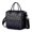 Black-247, variant on Celestial Journey Insulated Lunch Tote – Leakproof and Waterproof Large Lunch Box with Adjustable Strap for Space Geeks and Starry Night Fans