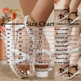 thumbnail image 3 of CYMMPU Women's Rhinestone Beaded Platform Wedge Sandals, Crisscross Strap Slingback Open Toe Summer Shoes Black 36, 3 of 9