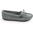 thumbnail image 2 of Minnetonka Women's Kilty Hardsole Moccasins, Storm Blue, 10 W US, 2 of 5