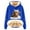 Blue, variant on Hoodies for Women Long Sleeve Highland Cattle Print Hooded Sweatshirts 2025 Casual Fall Fashion Pullover Sweaters Winter Clothes