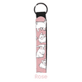 thumbnail image 3 of abbyrose Funny Bunny Wristlet Key Chain, 3 of 7