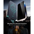 thumbnail image 2 of Protector de pantalla ESR Glass 9H+ para iPhone 14 Pro Max (paquete de 3), 2 of 9