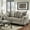 Platinum, variant on Roundhill Furniture Camero Platinum Fabric Pillowback Loveseat