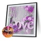 thumbnail image 1 of Cuadros Decorativos 5D bricolaje completo taladro diamante pintura Cruz puntada mosaico artesanía Kits (Love03) Likrtyny embutido en tela, 1 of 9