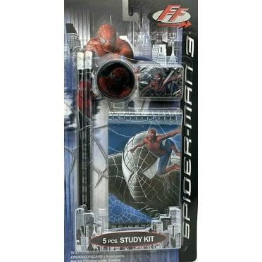 Marvel Spiderman 5 pcs Study Kit Stationery Supplies