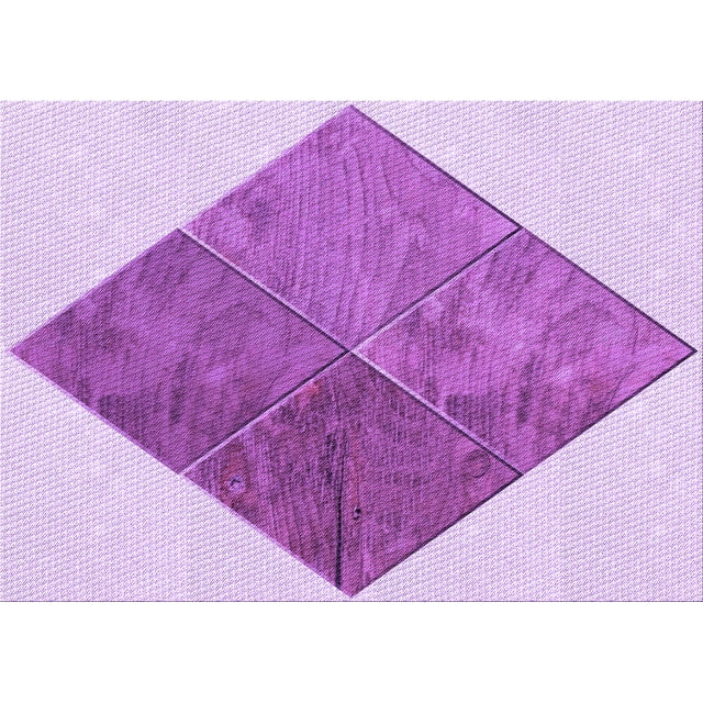 Ahgly Company Machine Washable Indoor Rectangle Transitional Blossom Pink Area Rugs, 8' x 12'