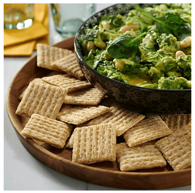 Triscuit Cracked Pepper & Olive Oil Snacking Crackers, 200g (2 Pack)
