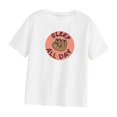 thumbnail image 4 of Camiseta para mujer Yinane básica Suave Cuello Redondo Moda verano SG, 4 of 8