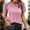 Pink, variant on Graphic Tees for Women T-Shirts Women’s 2024 Tops with Lace Short Sleeve Casual Blouses for Summer Outfits Pink L