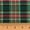 McCuan Green Tartan, variant on JCS Kenwood Black Tartan Plaid Cotton Fabric - Sold by the Yard