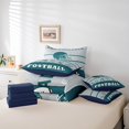 thumbnail image 5 of Comforters Queen Size Set with Sheets Football - 7 Pieces Bed in a Bag Queen American Football Beddding Sets with Comforter, Sheets, Pillowcases & Shams(Philadelphia), 5 of 5