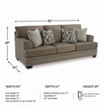 thumbnail image 3 of Signature Design by Ashley Stonemeade Nutmeg Sofa, 3 of 22