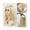 8 inches, variant on 5"×5" Silk Top Lace Closure Hair Topper with Baby Hair Clip in Human Hair Toppers Brazilian Remy Hair #613 Blonde Straight Hair Toppers Hairpieces