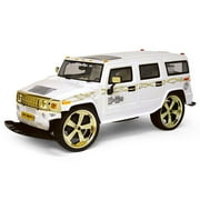 1:6 Scale Radio-Controlled "Slammed" Hummer H2 White