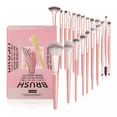 thumbnail image 1 of Brochas De Maquillaje Kit 20 Pcs Profesional Rosa, 1 of 5