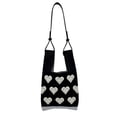 thumbnail image 2 of Correa de bolso ajustable con diseño de nicho, de punto, para bolso de hombro, bandolera, de piel sintética, accesorios de repuesto para correa de hombro, 2 of 2