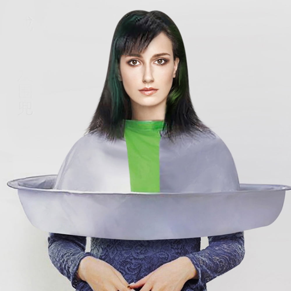 Haircut Umbrella Foldable Barber Cape, Shaving Cape Hair Catcher