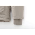 thumbnail image 3 of GGleaf Men's Winter Coat Warm Hooded Puffer Jacket Thicken Parka with Detachable Hood Faux-Fur Trim Khaki XXL, 3 of 7