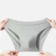 thumbnail image 4 of Briefs for Men, Breathable Polyester Fabric with Spandex Stretch, Seamless Design, Soft Elastic Waistband, Solid Black Color, Size L, 4 of 8