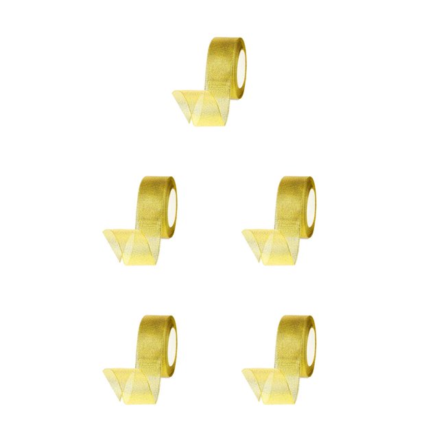Bearachild 1 rollo de cinta transparente de poliéster reutilizable para sastrería, envoltorio de regalo, joyería artesanal, peinado, cinta de Type2 NO2