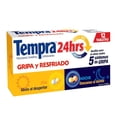 thumbnail image 1 of Tempra 24 Hrs Paracetamol 400 mg / Fenilefrina 20 mg / Carbinoxamina 4 mg 12 tabletas, 1 of 4