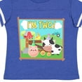 thumbnail image 4 of Inktastic I'm Two Farm Animals Wearing Birthday Party Hats Boys or Girls Toddler T-Shirt, 4 of 5