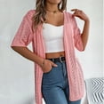 thumbnail image 4 of Zekutng Summer Tops for Women Summer Short Sleeve Casual Loose Blouses,Sizes S-XL, 4 of 5