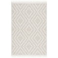 thumbnail image 2 of SAFAVIEH Global Dahila Diamond Indoor/Outdoor Area Rug, Light Beige/Brown, 6'7" x 6'7" Round, 2 of 10