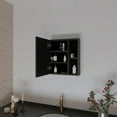 thumbnail image 3 of FM FURNITURE Lincoln Mirrored Medicine Cabinet, Five Interior Shelves, 3 of 7