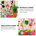 thumbnail image 3 of Tela de hibisco hawaiano con flores artificiales BESTOYARD, 72 unidades, 3 of 9