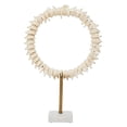 thumbnail image 4 of Jamie Young Co Arena Modern Marble Ring Sculptures in Cream (Set of 2), 4 of 4