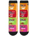 thumbnail image 2 of ODD SOX Top Ramen Chicken Beef Shrimp Noodle Label Crew Socks – Classic Flavor Graphic | Officially, 2 of 5