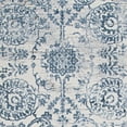 thumbnail image 5 of Couristan Calinda Marlowe Area Rug, Steel Blue- Ivory, 2' x 3', 5 of 7