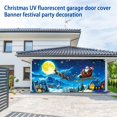thumbnail image 7 of 157" x 71" FT Christmas Garage Door Cover, Large Outdoor UV Fluorescent Xmas Banner Wrap, Holiday Yard Decor for Home, Garage, and 2025 Christmas Party (F), 7 of 7