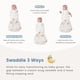 thumbnail image 4 of Saco de dormir para bebés ZIGJOY Swaddle, algodón, 1 tog, de 6 a 12 meses, 4 of 6