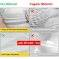 thumbnail image 6 of Unique Bargains 208"x79"x59"  Universal Car SUV Cover Silver Tone White Dustproof, 6 of 8