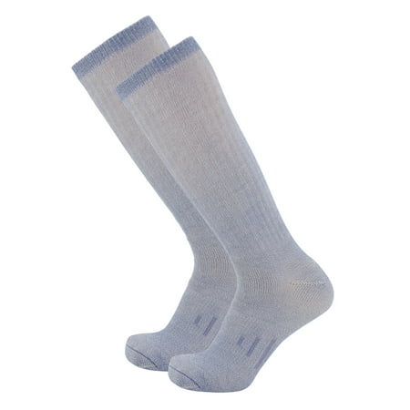 DG Hill 80% Merino Wool Long Length Thermal Socks for Men, Tall Knee High