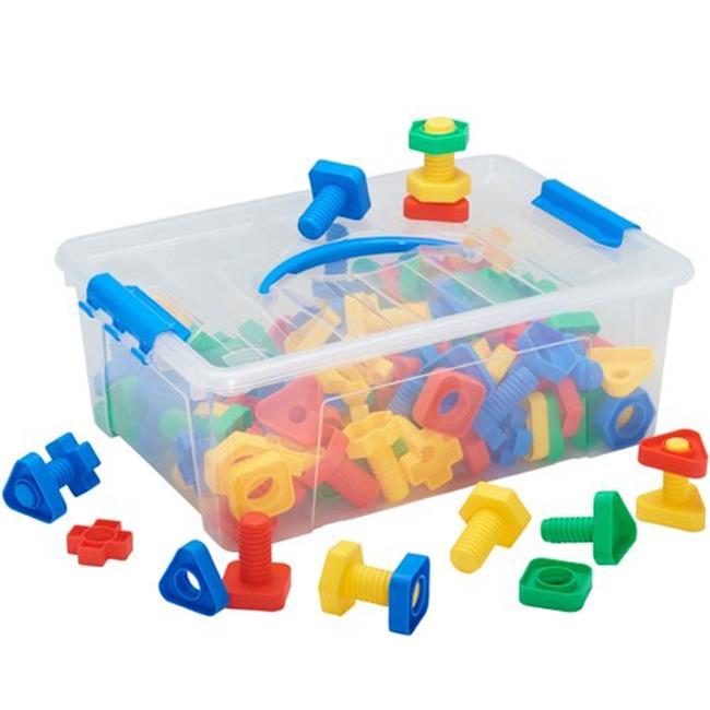 Twist Lock Nuts & Bolts, Piece of 64