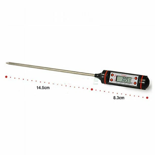 3Pcs Digital Grill Kitchen Meat Thermometer Probe Bbq Oven Food Cooking